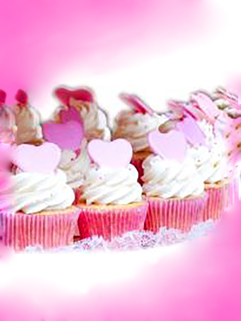 Капкейк с сердечком